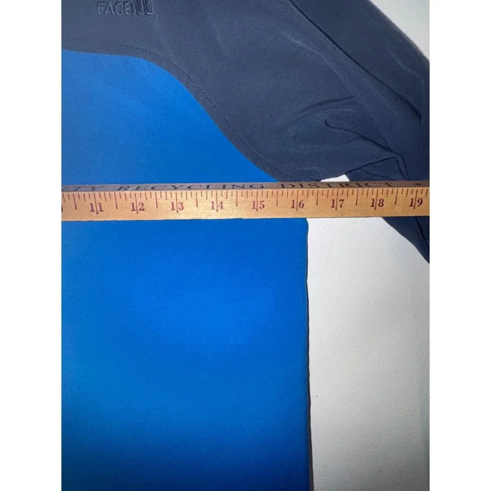 The North Face Kids Apex Bionic Softshell Jacket Blue Navy Full Zip Size M 10/12